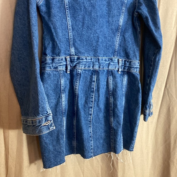Zara Denim Mini Dress S - Picture 7 of 15